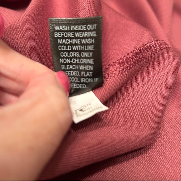 Simply Vera Vera Wang Mauve Peplum Top in XXL, NWT - Picture 9 of 9